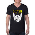 Bengali Lightweight Fashion V-Neck T-Shirt - Royal Bengal Tiger
