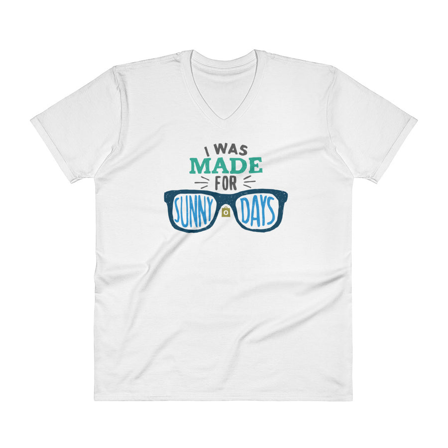Men's V- Neck T Shirt - A sun-kissed Life:
