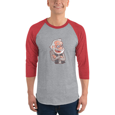 Men's 3/4th Sleeve Raglan T- Shirt - Namo- Cartoon