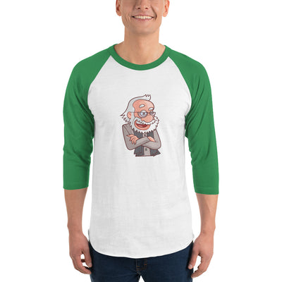 Men's 3/4th Sleeve Raglan T- Shirt - Namo- Cartoon