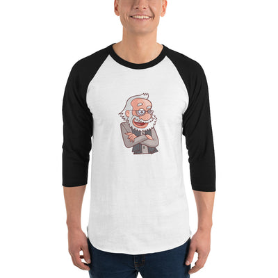 Men's 3/4th Sleeve Raglan T- Shirt - Namo- Cartoon