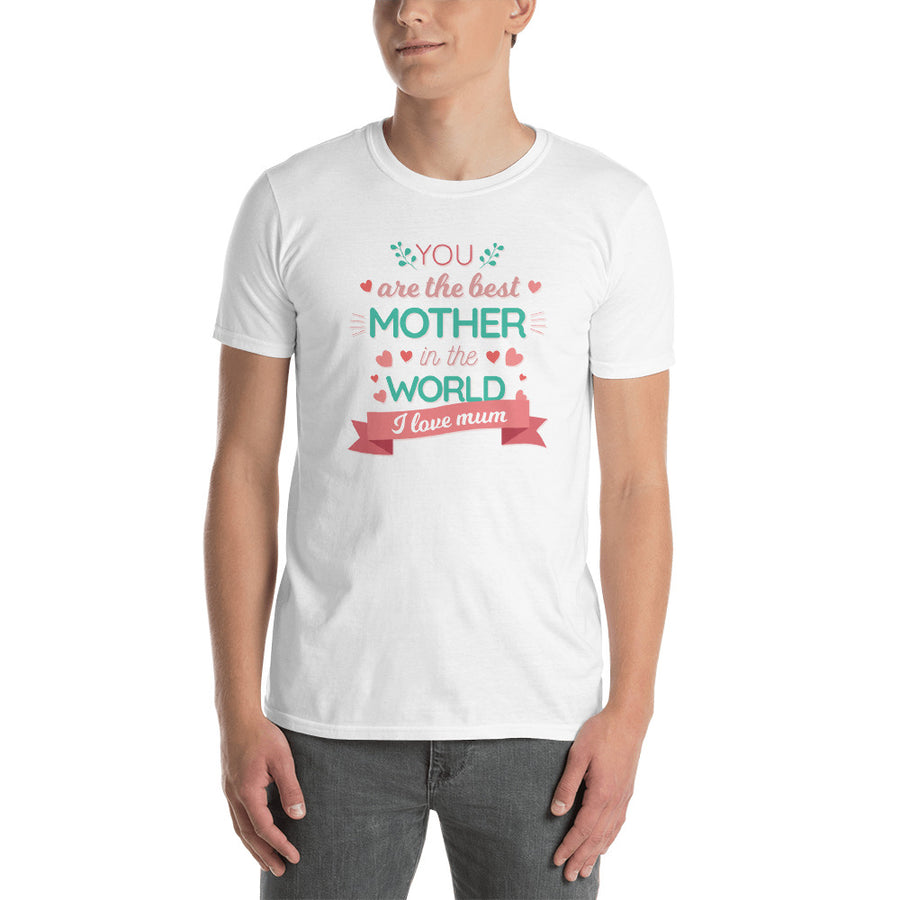 Men's Round Neck T Shirt - Best mother in the world