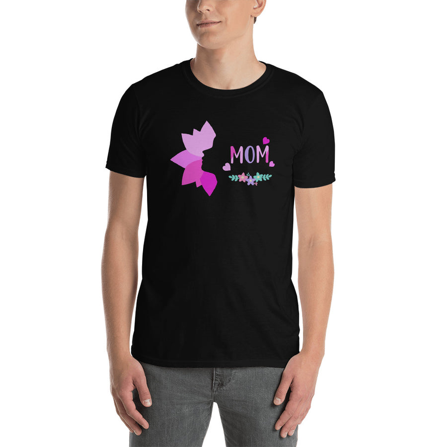 Men's Round Neck T Shirt- Mom