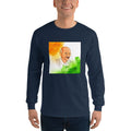 Men's Long Sleeve T-Shirt - Mahatma Gandhi