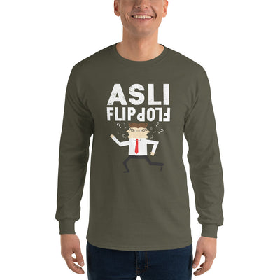 Men's Long Sleeve T-Shirt - Asli Flip Flop