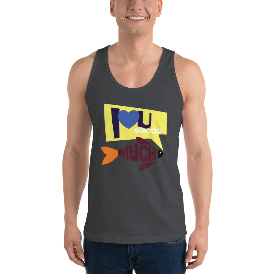 Bengali Ultra Cotton Tank Top - I love you so much
