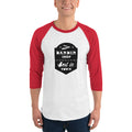 Men's 3/4th Sleeve Raglan T- Shirt - Barber Shop - Best in Town