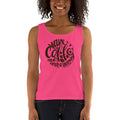Women's Missy Fit Tank top - Wake up  & drink a morning coffee