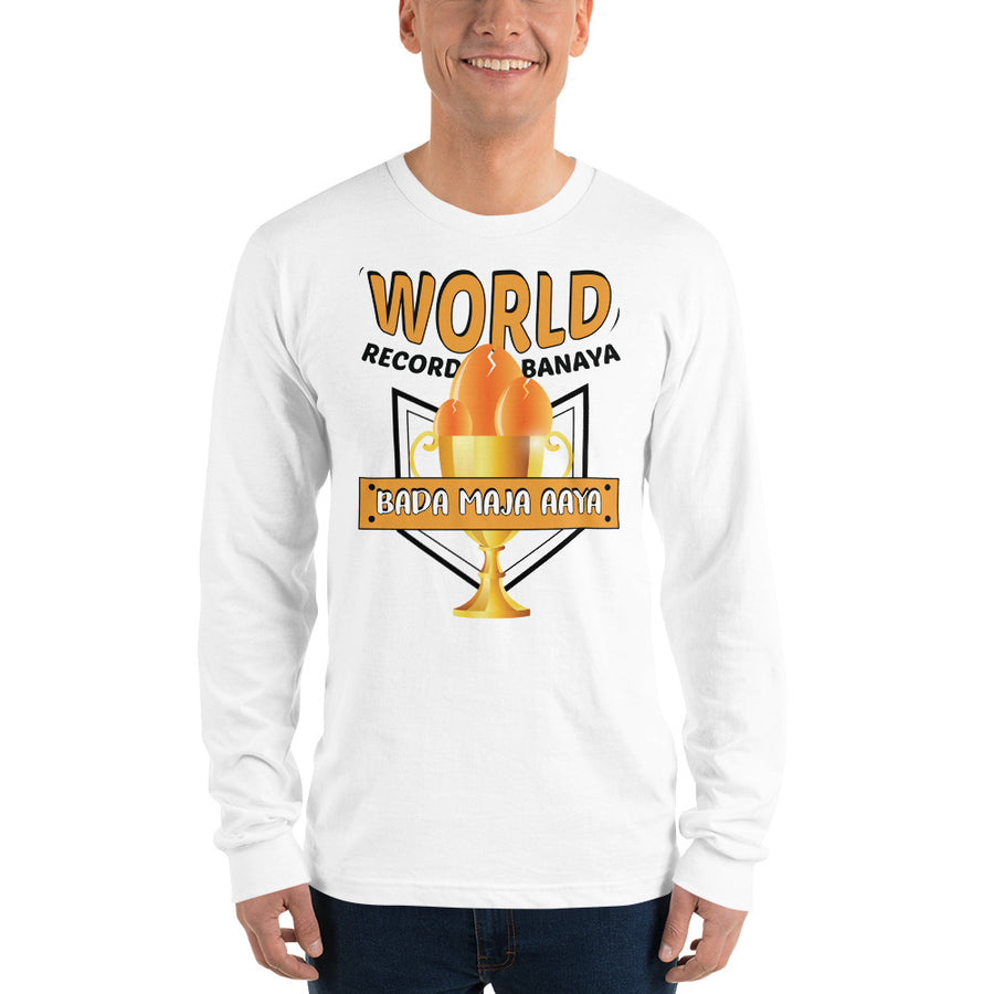 Unisex Long Sleeve T-shirt - World Record Banaya