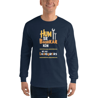 Men's Long Sleeve T-Shirt - Labour Day Design 2