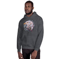 Unisex Hooded Sweatshirt - Eagle Doodle- Color