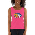 Women's Missy Fit Tank top - 6 Stars in a circle- Eagle Design