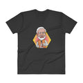 Men's V- Neck T Shirt - Narendra Modi- Peaceful