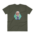 Men's V- Neck T Shirt - NaMo- Mitron Pose