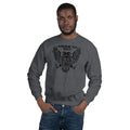 Unisex Crewneck Sweatshirt - Black Eagle- American