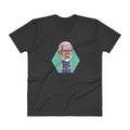 Men's V- Neck T Shirt - NaMo- Mitron Pose