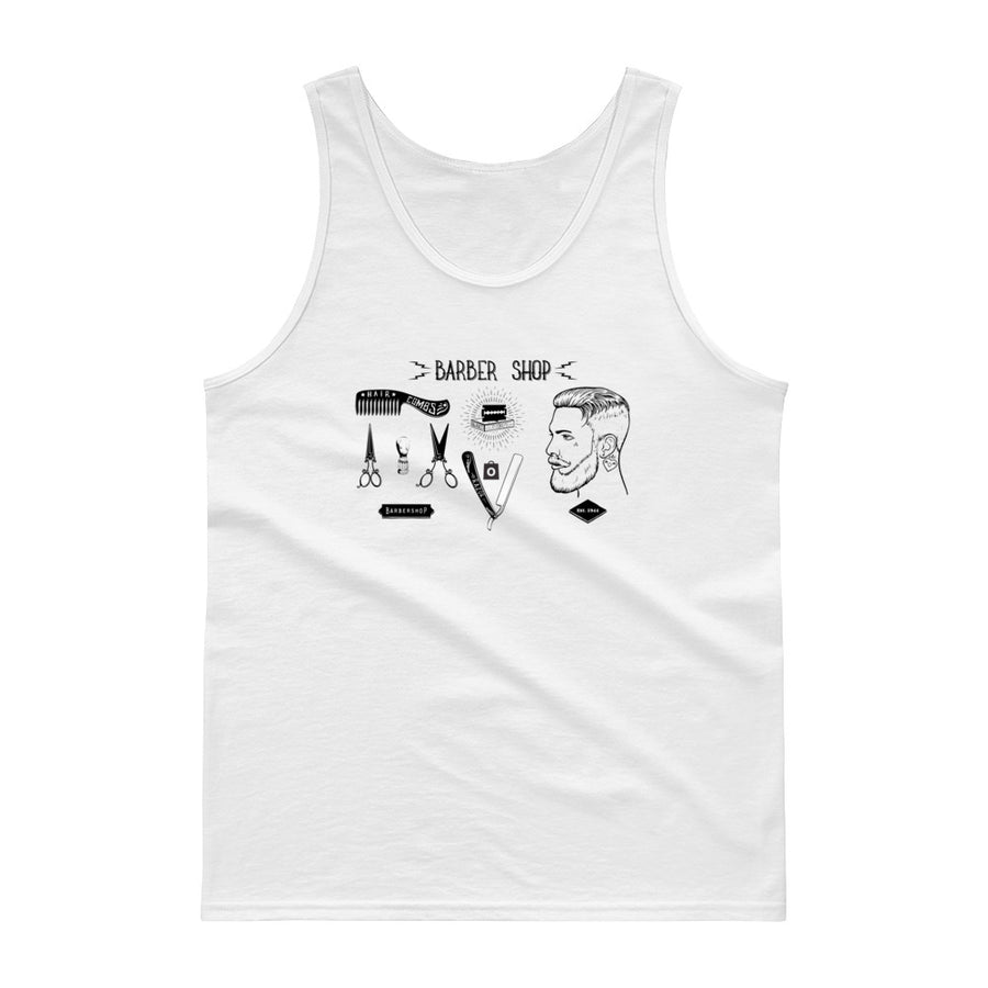 Men's Classic Tank Top - Retro- for the Bearded Men only