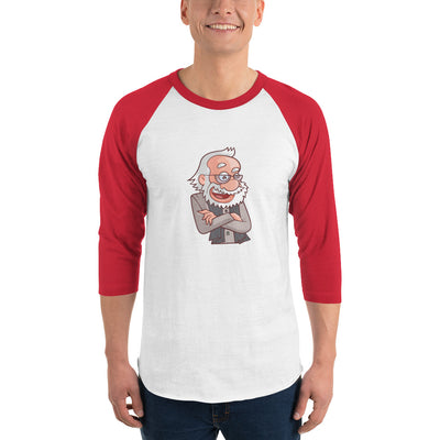 Men's 3/4th Sleeve Raglan T- Shirt - Namo- Cartoon