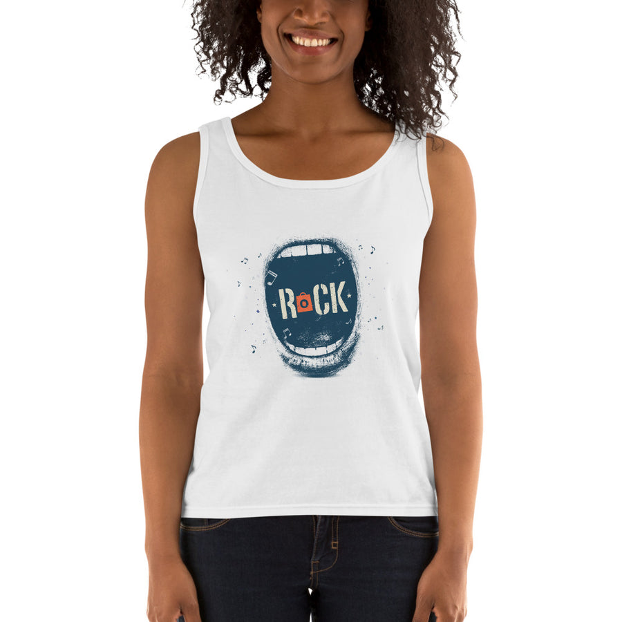 Women's V-Neck T-shirt - Rock o Magic