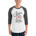 Men's 3/4th Sleeve Raglan T- Shirt - Apna Time Aayega!