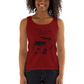 Women's Missy Fit Tank top - The Country Roads Away from Home: