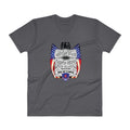 Men's V- Neck T Shirt - American  Brand Fashion Design