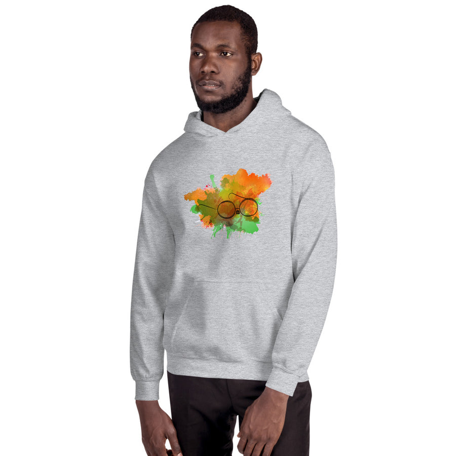 Unisex Hooded Sweatshirt - Gandhi Tricolor