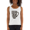 Women's Missy Fit Tank top - Good days start with coffee- coffee mug