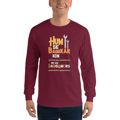 Men's Long Sleeve T-Shirt - Labour Day Design 2