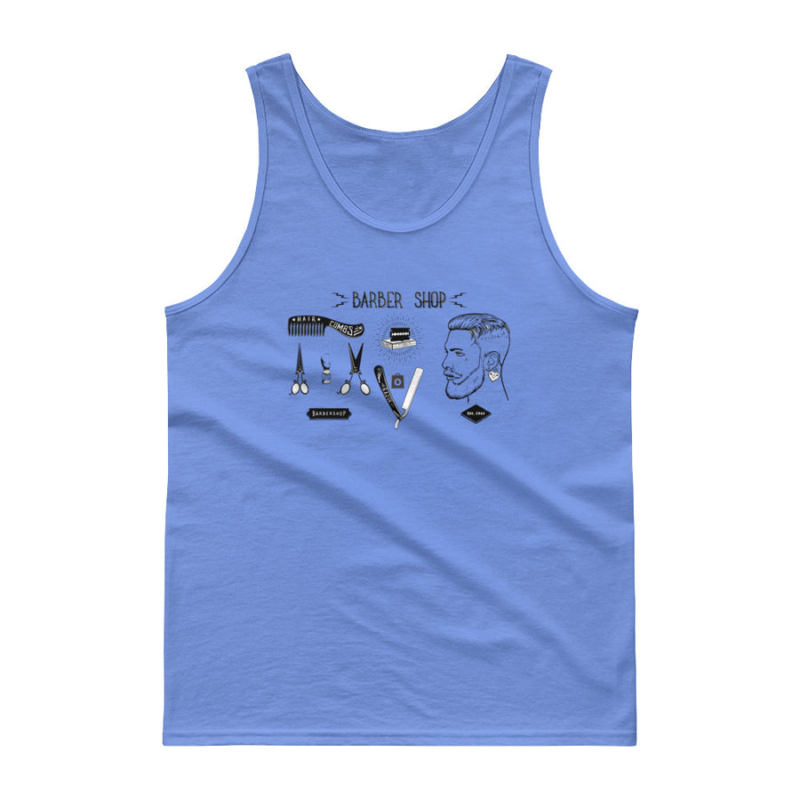 Men's Classic Tank Top - Retro- for the Bearded Men only