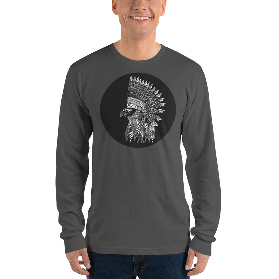 Unisex Long Sleeve T-shirt - Warlord- Eagle