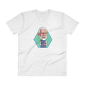 Men's V- Neck T Shirt - NaMo- Mitron Pose