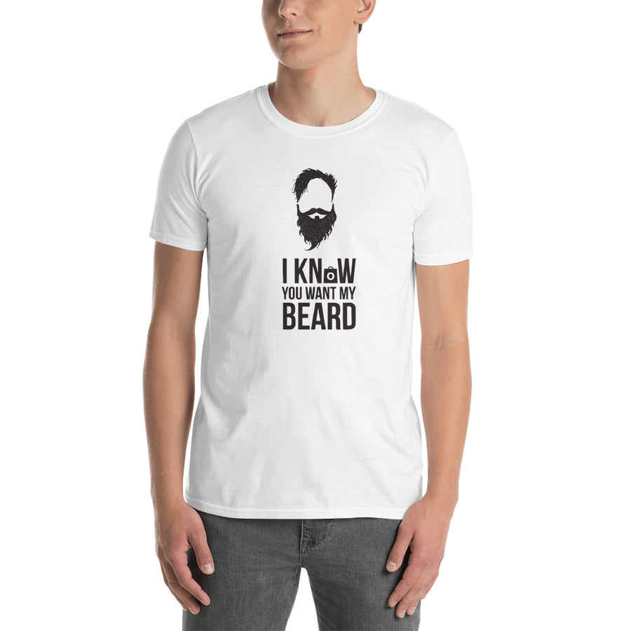 Men's Round Neck T Shirt - You want my Beard!