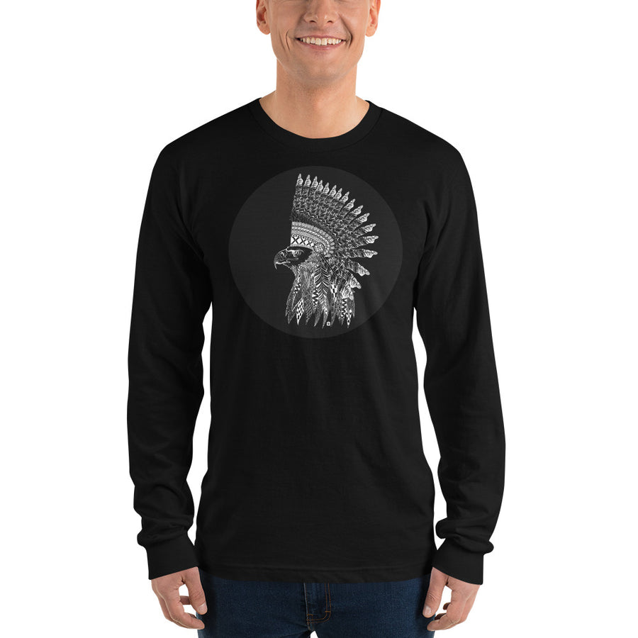 Unisex Long Sleeve T-shirt - Warlord- Eagle