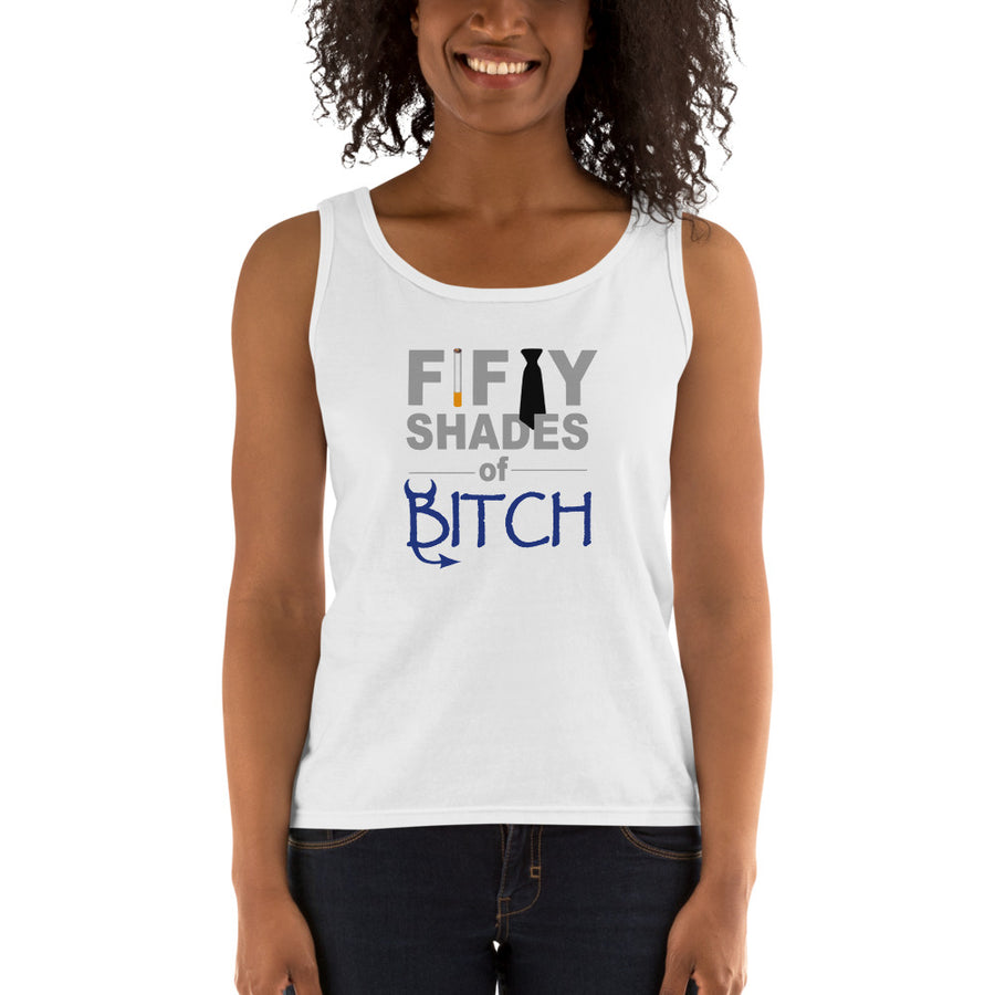 Women's Missy Fit Tank top - Fifty Shades of Bitch