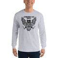 Men's Long Sleeve T-Shirt - Black Eagle- American