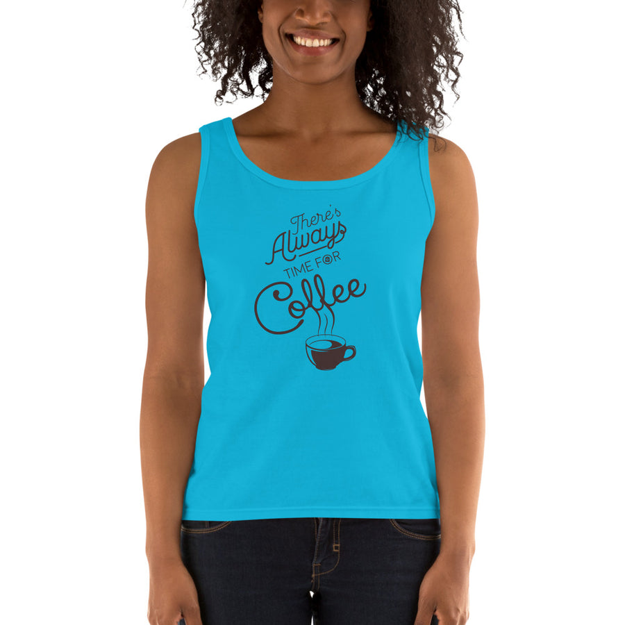 Women's Missy Fit Tank top - There's always time for coffee