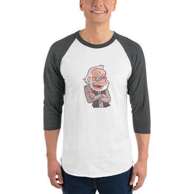 Men's 3/4th Sleeve Raglan T- Shirt - Namo- Cartoon